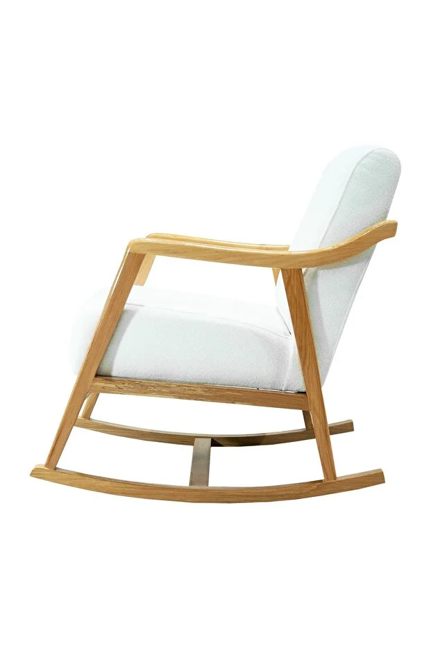 Rock Bohem Sallanır Berjer, Kırık Beyaz